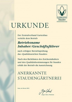Urkunde