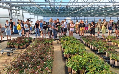 BdS-Azubifahrt: Junge Staudengärtner diskutieren über Nachhaltigkeit